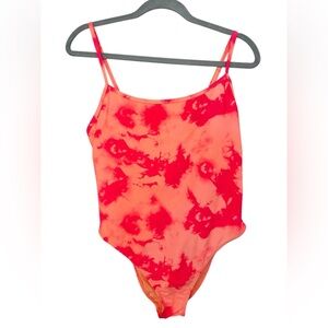 Women’s Orange/Red H2OH Swimsuit Size XL